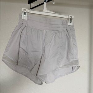Lululemon Athletica Light Gray Athletic Shorts